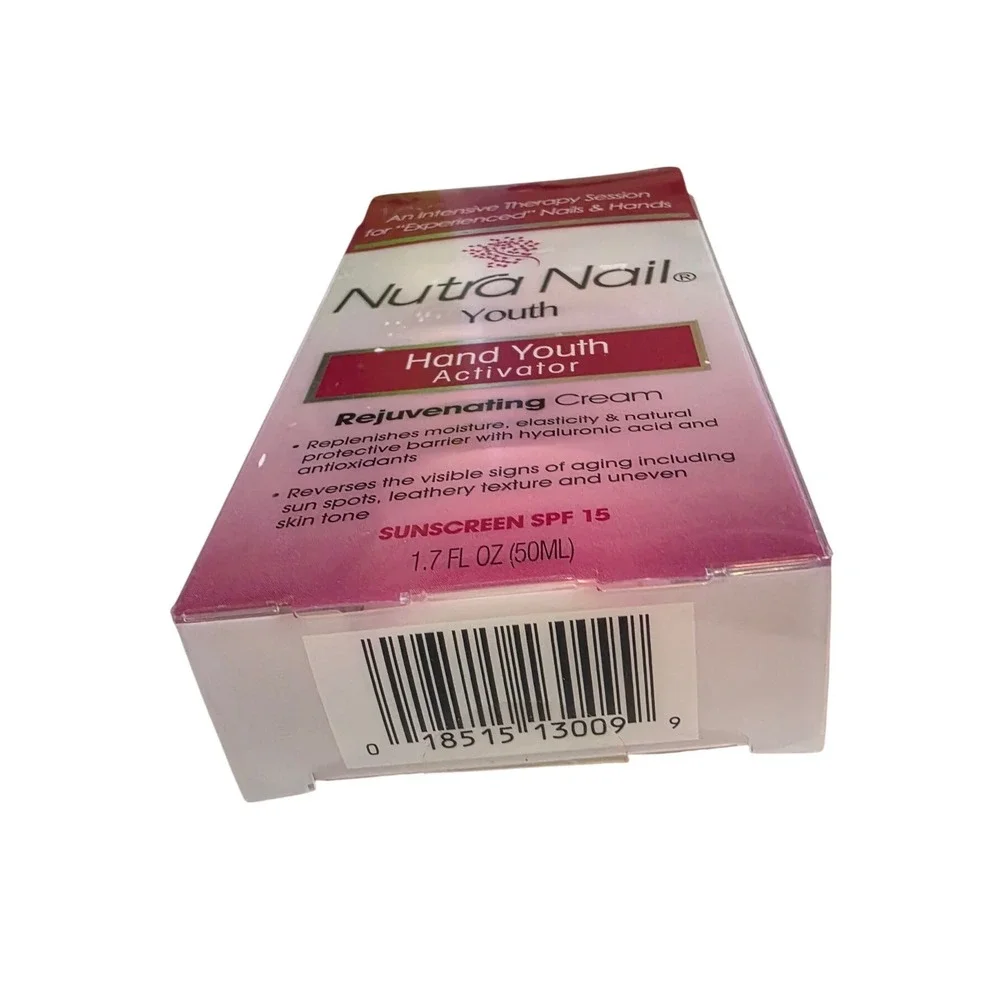 Nutra Nail Youth‎ Hand Youth Activator Rejuvenating Cream SPF 15 1.7oz 13009 NIB